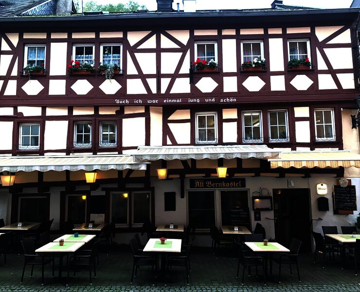 Außengatronomie Restaurant Alt Bernkastel