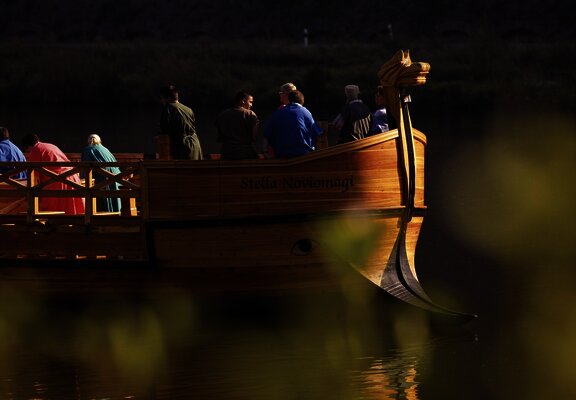 Weinschiff im Herbst