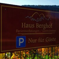 Parkplatz Haus Berghof
