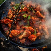 Weinprobe mit Paella