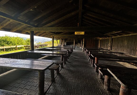 Andeler Schutzhütte Innenansicht