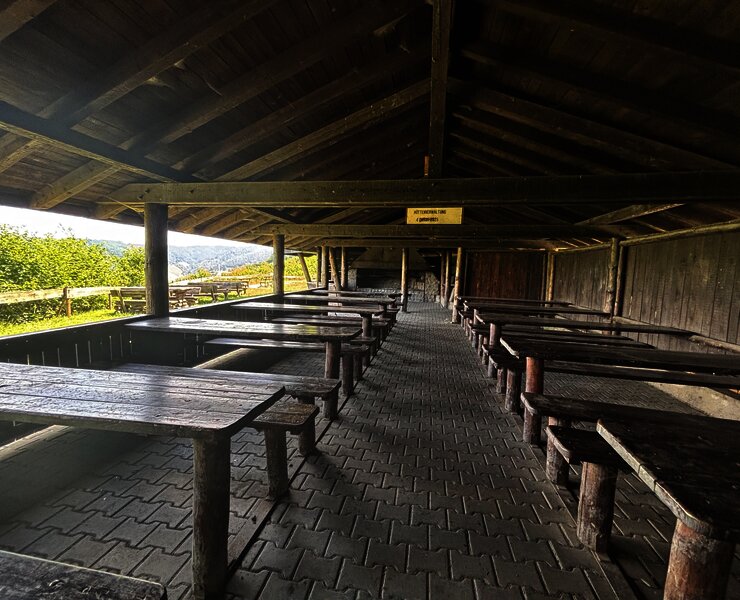 Andeler Schutzhütte Innenansicht
