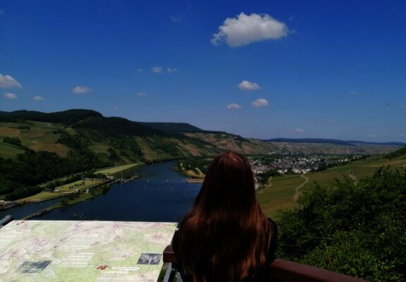 Aussicht vom Wintricher Großer Herrgott