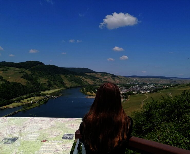 Aussicht vom Wintricher Großer Herrgott