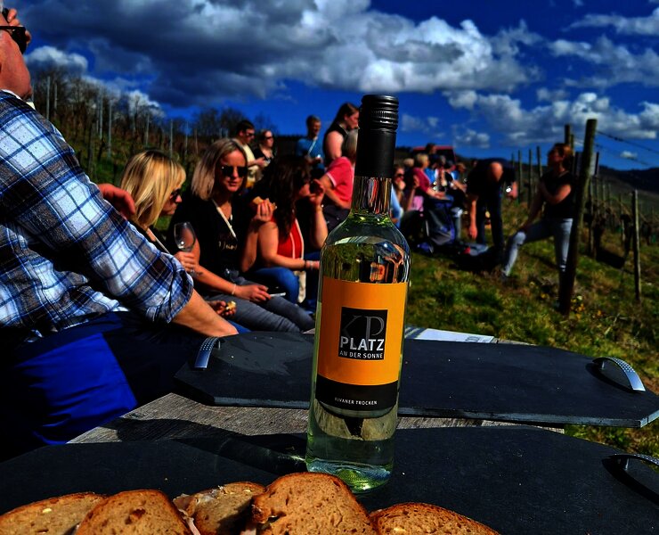 Verpflegung während der Tour