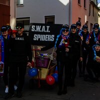 Swat-Teams in Lieser ... Rosenmontag