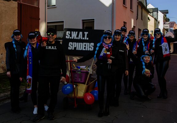 Swat-Teams in Lieser ... Rosenmontag