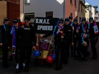 Swat-Teams in Lieser ... Rosenmontag