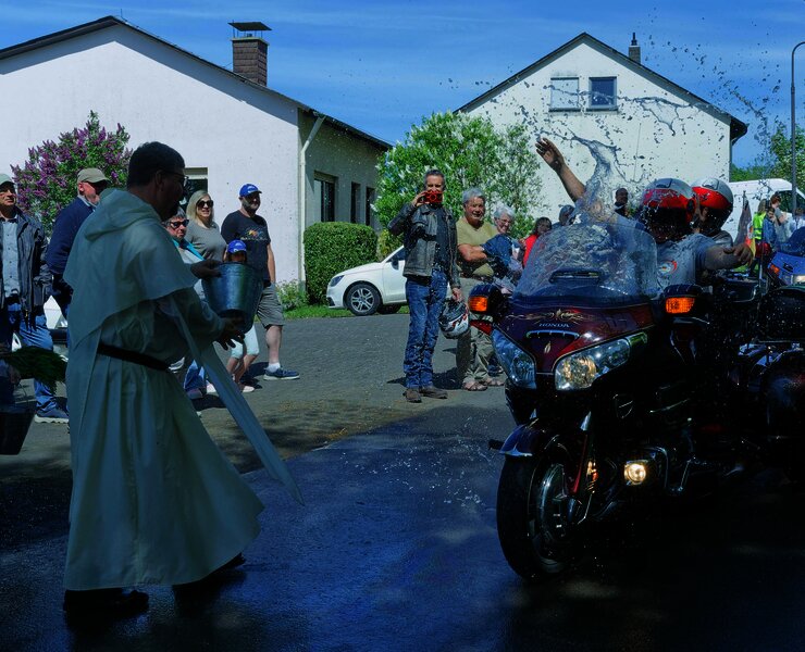 Motorradsegnung