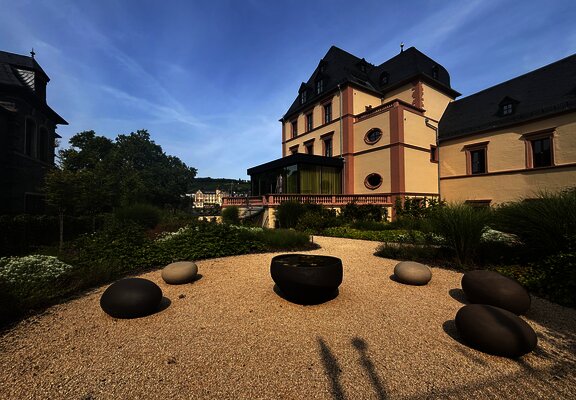 Sitzmöglichkeiten im Stadtpark