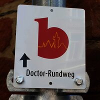 Beschilderung am Wegesrand