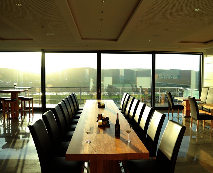 Innenansicht der Vinothek