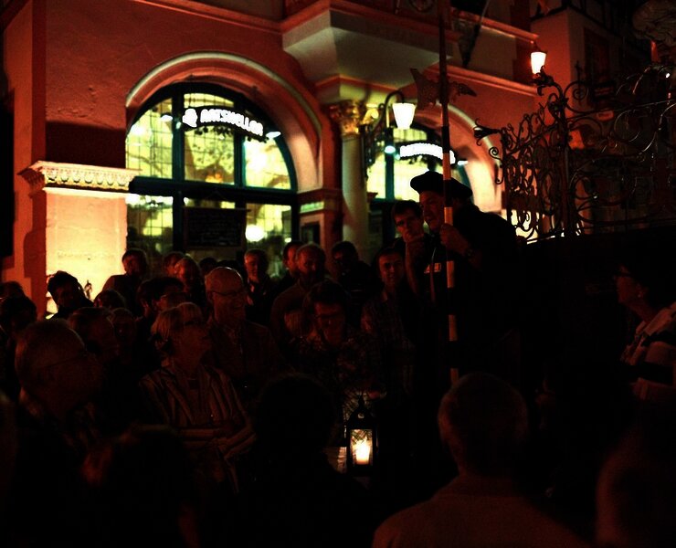Nachtwächter am Marktplatz