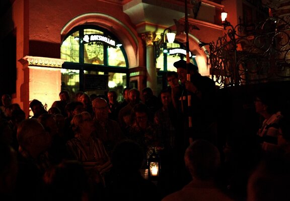 Nachtwächter am Marktplatz