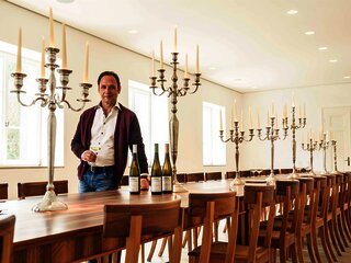 Markus Molitor im Weingut