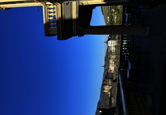 Café im Stadtpalais Außenterrasse