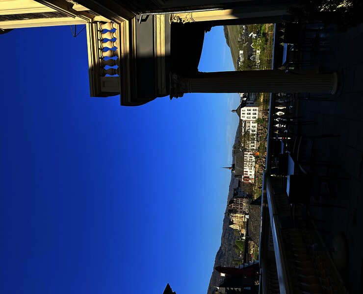 Café im Stadtpalais Außenterrasse