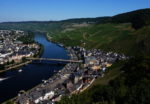 Ausblick auf Bernkastel-Kues
