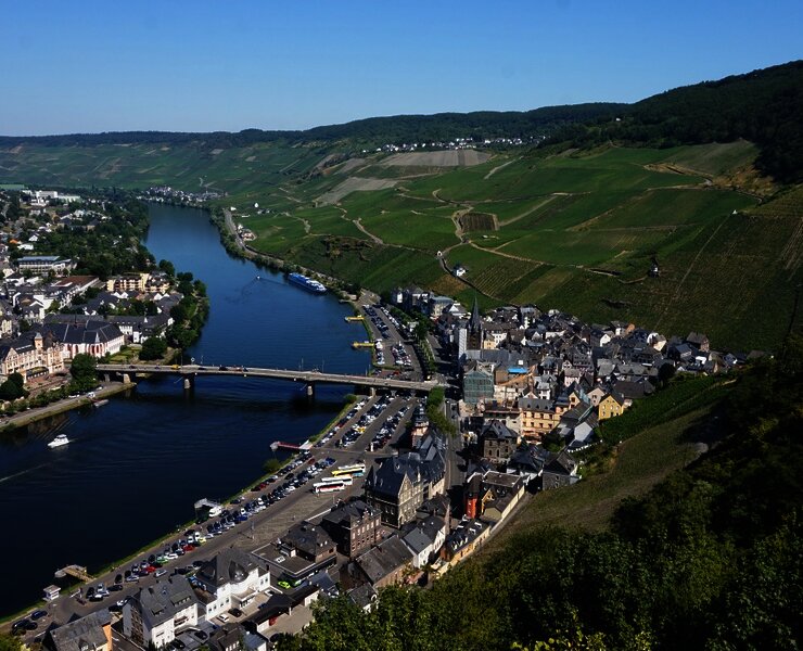 Ausblick auf Bernkastel-Kues