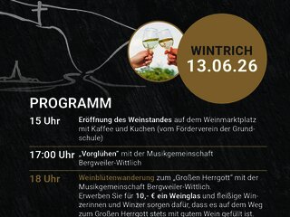 Weinblütenwanderung 2026