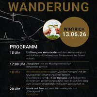 Weinblütenwanderung 2026