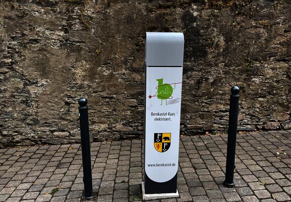 Ladestation Burgstraße frontal