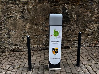 Ladestation Burgstraße frontal