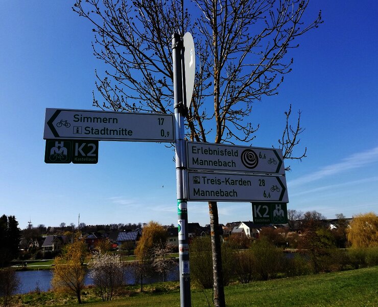 Die Wegfindung ist kinderleicht