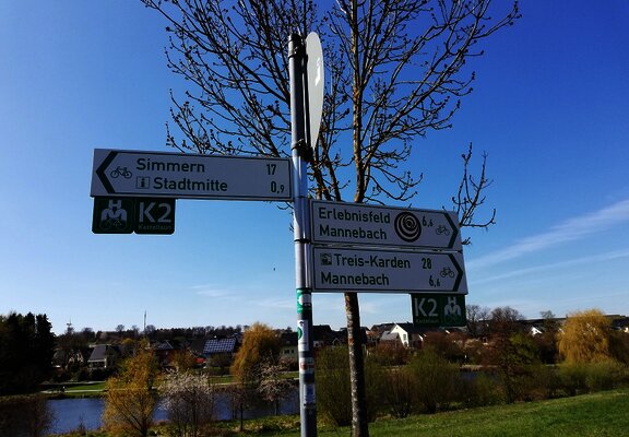 Die Wegfindung ist kinderleicht