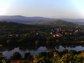 Radfahren an der Mosel in Mülheim