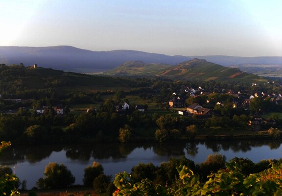 Radfahren an der Mosel in Mülheim