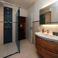 Villa Mosella 1 Wohnzimmer Badezimmer