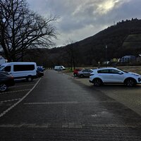 Parkplatz in Kues - Geburtshaus