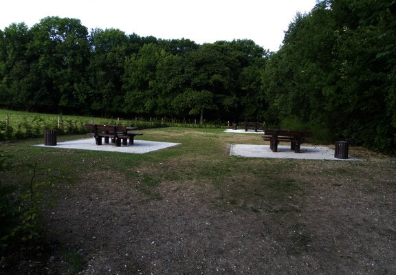 Neuer Rastplatz an der Eisernen Weinkarte