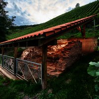 Römische Kelteranlage in Rachtig