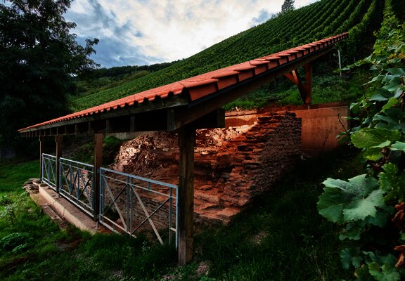 Römische Kelteranlage in Rachtig