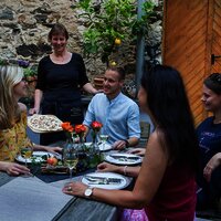 Weinprobe im Weingut Brunnenhof
