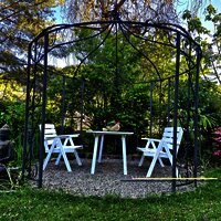 Pavillon am Teich