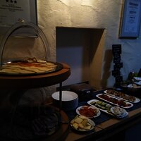 Frühstück vom Buffet