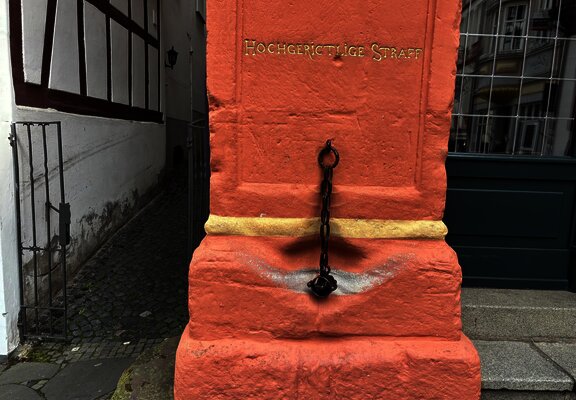 Pranger am Marktplatz