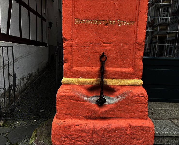 Pranger am Marktplatz