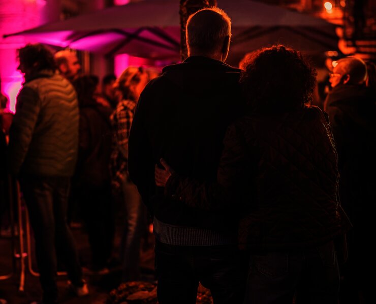 Atmosphäre bei der Veranstaltung