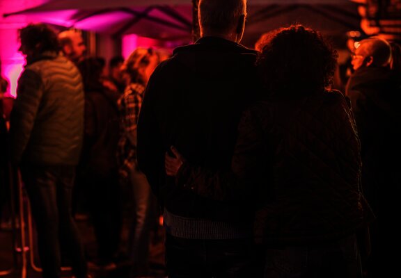 Atmosphäre bei der Veranstaltung