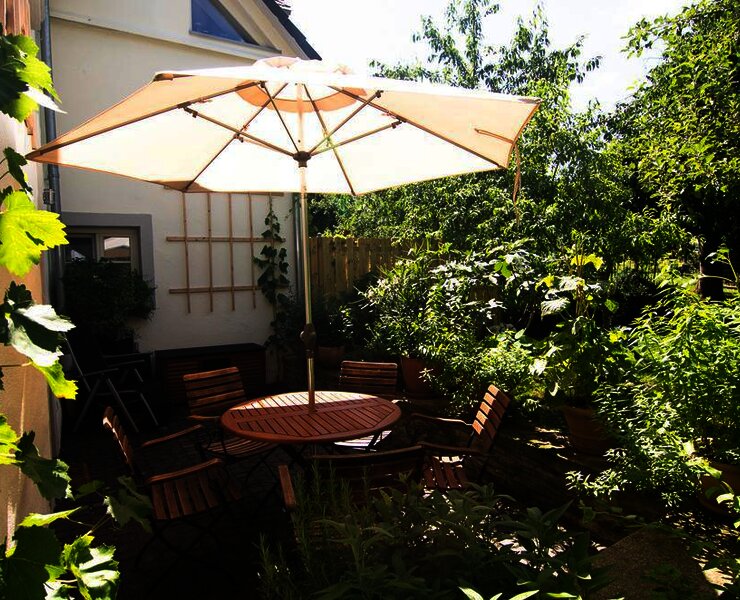 Terrasse + Garten