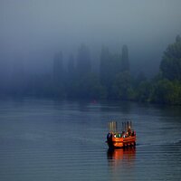 Weinschiff auf der Mosel