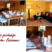Geräumiges Wohn -Esszimmer