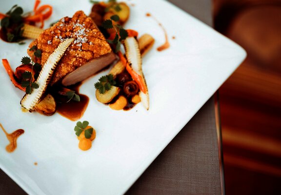 Kulinarik im Ufer Restaurant Hotel Weisser Bär