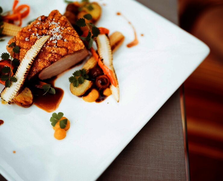 Kulinarik im Ufer Restaurant Hotel Weisser Bär