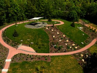 Kräutertreppe im Kurpark