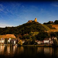 Burg Landshut Moselansicht